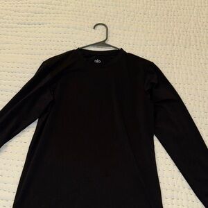 ALO women’s small long sleeve black shirt